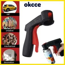 Alça De Pintura Em Spray OKCCE , Lata De Manual Com Gatilho , Automática De Plástico Trava