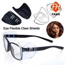 Protetores Flexíveis Para Os Olhos FANHUI , Capa Protetora Antiembaçante Óculos De Proteção , Moda