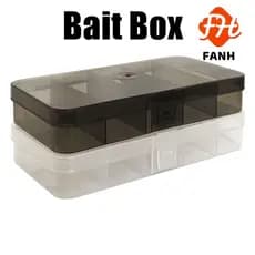 Caixa De Isca FANHUI , Equipamento De Pesca Luya De Plástico Com 5 Grades , Ferramenta Transparente E Pendurável