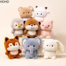 Travesseiro De Pelúcia HDHD , Boneca Companheiro De Elefante De Urso , Mesa De Brinquedo Animal Super Macia De 16 Cm