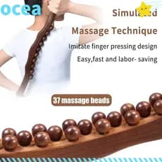 Bastão De Massagem Corporal OCEA , Raspagem Universal Para Terapia Relaxante , Massageador Portátil De Ponto De Acupuntu