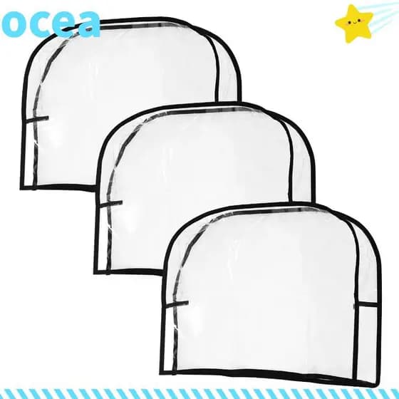 Capas Traseiras Para Cadeiras OCEA , Capa Macia Cadeira De Salão , Redondas Impermeáveis De Barbeiro Em PVC