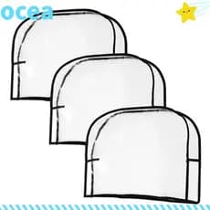 Capas Traseiras Para Cadeiras OCEA , Capa Macia Cadeira De Salão , Redondas Impermeáveis De Barbeiro Em PVC