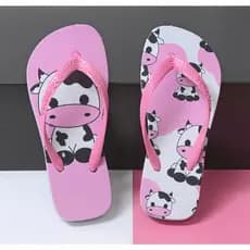 Chinelos Feminino Infantil Personalizado Chinelo bico Redondo Lançamento