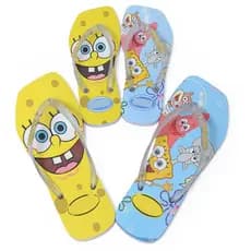 Chinelo Mãe e Filha Bob Esponja Kit Feminino Confortável