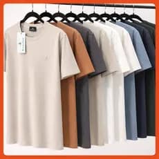 Camiseta Premium Brooksfield Masculina Algodão Peruano 40.1 Premium Básica