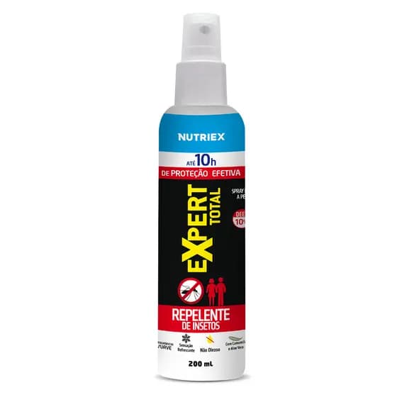 Repelente De Insetos Spray Expert Total 10h 200ml