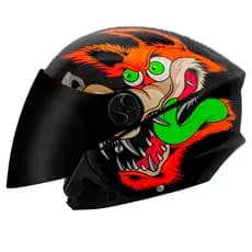 Capacete Moto Aberto Pro Tork New Liberty 3 Coyote Brilhante Viseira Fume Feminino Masculino