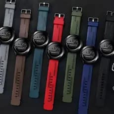 Relógio masculino relógio masculino multifuncional simples redondo relógio eletrônico esportes moda