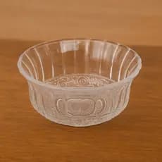 Jogo 6 Bowls Lyor Angel Sobremesa Sorvete Salada de Fruta Mesa Posta Requintada Luxo Detalhado Cumbuca Potinho 11x5cm