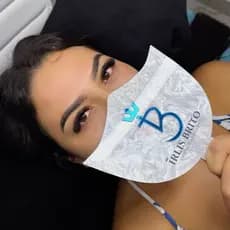 Espelho de mão personalizado DESTACADOR de VIDRO   cílios  olhos lash designer sobrancelhas beleza studio