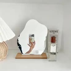 Espelho Decorativo Orgânico Luxuoso em Acrílico Espelhado Transforme seu Cantinho Sala Escritório