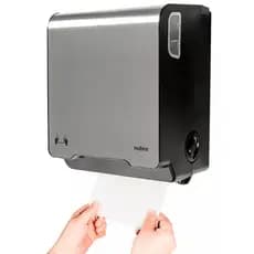 Dispenser Papel Toalha Bobina Autocortante Mecânico Automatico 200Mts
