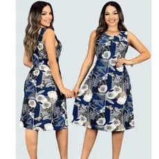 VESTIDO FEMININO VESTIDOS DE MALHA FRIA SENHORA VESTIDO ELEGANTE MODELO REGATAO PALA