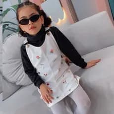 Salopete infantil, jardineira jeans infantil -bordada infantil -roupa infantil