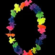 Colar Havaiano Neon Havai Fantasia Carnaval Casamento P/ Kit Festa Balada 15 anos