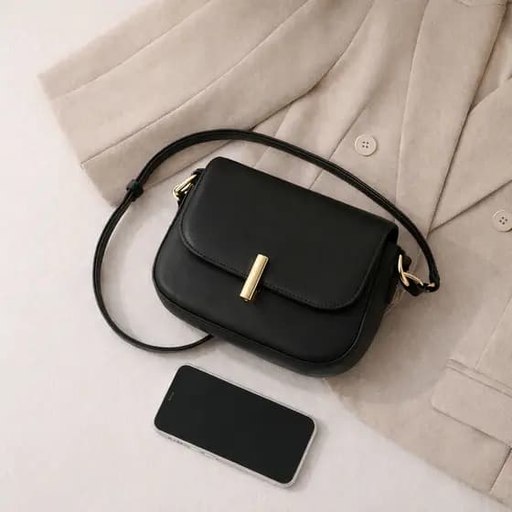 Bolsa de Ombro Estilo e Sofisticação Compacta Casual