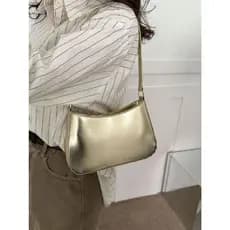 Bolsa Baguete Feminina Pequena Vintage de Ombro