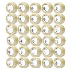 Kit 50 Fita Adesiva 45mm X 100m Transparente - Durex