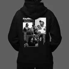 Moletom Canguru com Capuz KayBlack Rapper Funk Trap