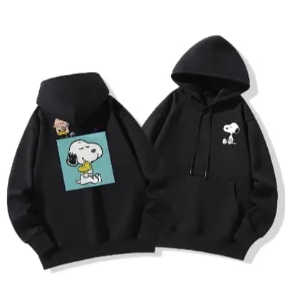 Moletom Canguru Snoopy Dog Cartoon
