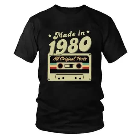 Blusa Camisa Camiseta Vintage Music Tape 1980