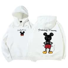 Blusa Moletom Canguru Unissex Desenho Mickey Anime Moda