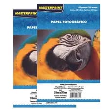 Papel Fotografico 180g A4 Glossy À Prova D´água 100 Folhas