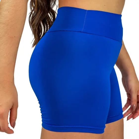 Shortinho Curto Legging Academia Caminhada Lazer Yoga Suplex Cintura Alta Fitness
