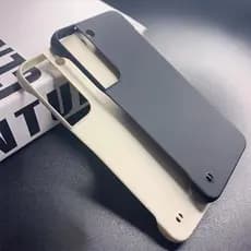 Capa De Telefone De Plástico Rígido Fosco Ultrafino Para Samsung Galaxy S25 S24 S23 Ultra Plus FE Traseira