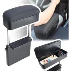 Caixa Universal De Apoio De Braço Para Carro , Almofada Ajustável , Reequipamento , Organizador Central De Organizadora