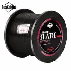 Linha de Pesca Monofilamento SeaKnight BLADE Series 500M 1000M, Material Japonês, Nylon, Super Resistente 35LB, Linha pa
