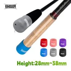 Capa Protetora para Cabo de Vara de Pesca Kingdom, Protetor de Base, Plugue de Silicone Ajustado para Vara, Acessórios p