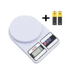 Balança de Cozinha Digital de Precisão 1g á 10Kg + PILHAS GRÁTIS