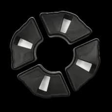 Coxim Borracha Coroa Ybr 125 2000 / 2008 Factor 125 2009 / 2015 Fazer 150 Factor 150 B0RRACHA 100%