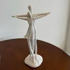 estatueta/estatueta casal/decoração/estatua