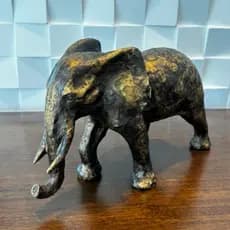 elefante decorativo/estatueta elefante/escultura elefante/elefante polirresina
