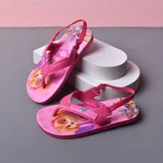 Sandalia Pepete Bebe Menina Feminino Stitch Patrulha Canina Skye Princesas Dia a dia Escola