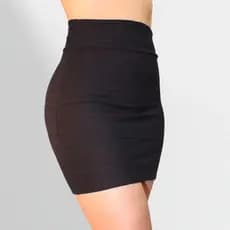 Mini Saia Feminina Tubinho Bandagem Blogueira