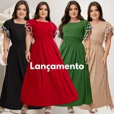 Vestido Midi Feminino Social Suede Com Lastex Moda Evangelica Congresso Plus Size Do M ao EXG