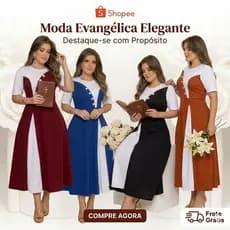 Vestido Rodado Godê Social Botão Bicolor Fenda Plus Size Moda Evangélica Para Congresso