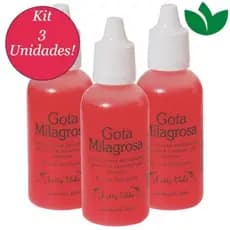 Gota Milagrosa Para Pés - Combate Rachadura 3 Unidades