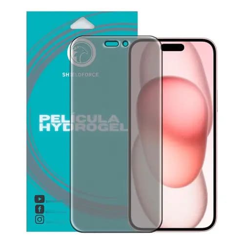 Película iPhone 15 Privacidade Shieldforce Gel [1x Tela]