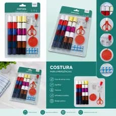 Costura Kit de Emergência para Viagens 50 Peças