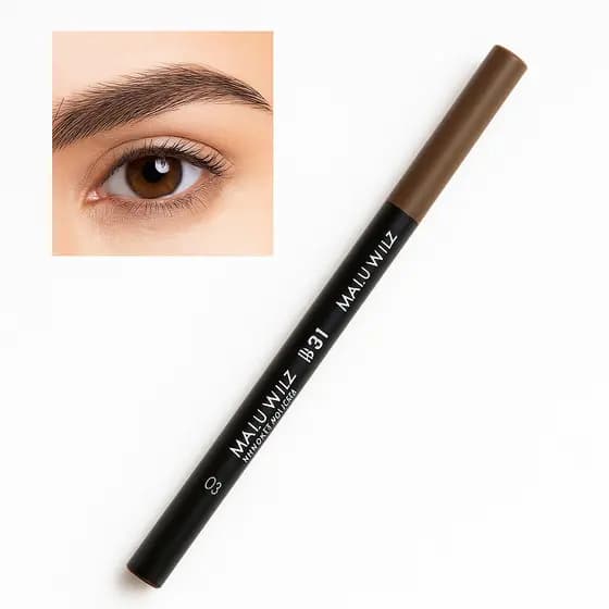 Lapis Sombra escova  e Lapiseira Retrátil Multi Brow 3x1