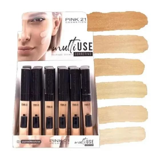 Corretivo Pink 21 Multiuse - 1 Cosmétics13ml