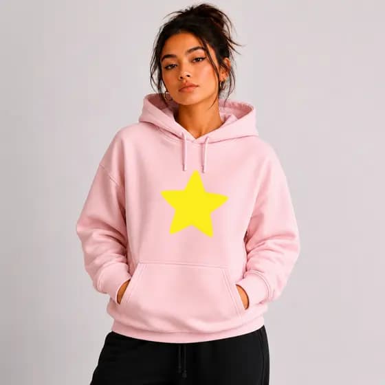 Moletom Flanelado Feminino Masculino Inverno Algodao Steven Estrela Animado Unissex - Envio Imediato
