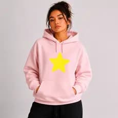 Moletom Flanelado Feminino Masculino Inverno Algodao Steven Estrela Animado Unissex - Envio Imediato