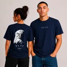 Camiseta Camisa 100% Algodão 30.1 Feminina Masculina Aguia Timão Futebol Brasil Unissex