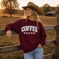 Moletom Careca Coffee Weather Gola Redonda Casaco Masculino Feminino Flanelado Inverno Blusa De Frio